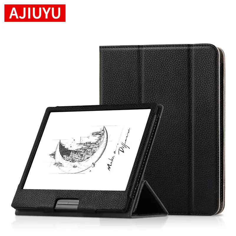 AJIUYU Case For Onyx Boox Leaf 2 7 Inch E Book Reader Protective Cover Smart Case With Hand Strap Auto Sleep/Wake for Boox Leaf2