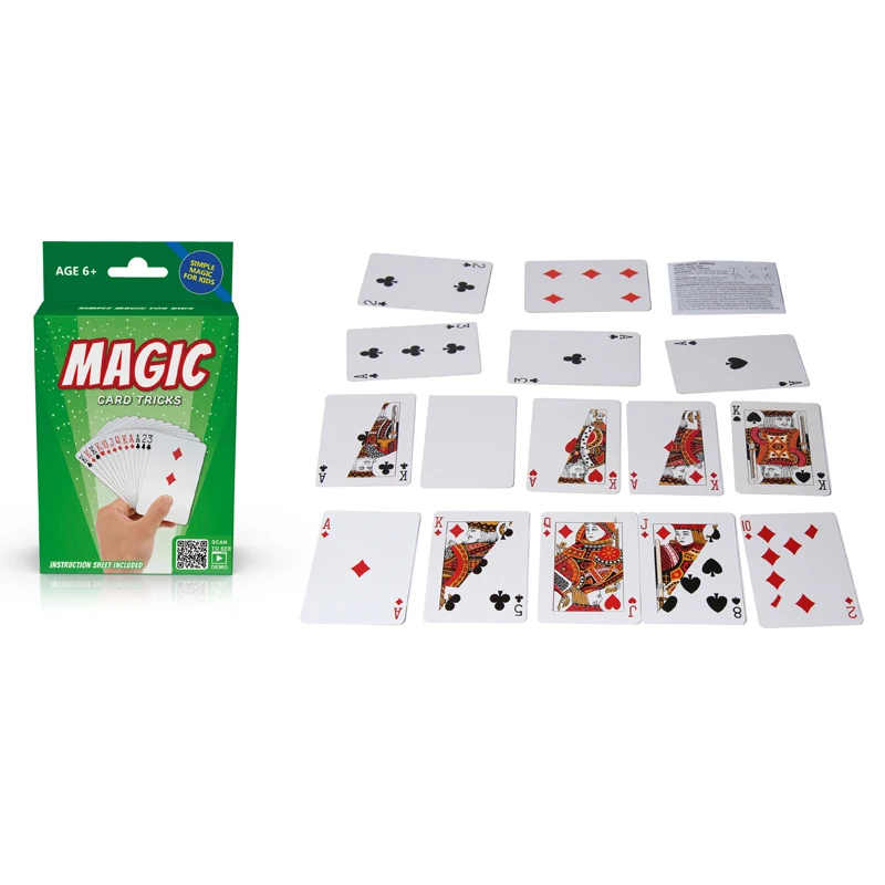 1 tricks deluxe magic kit set with toy wand magic tricks for kids card tricks amazing family games magician illusions gifts kid