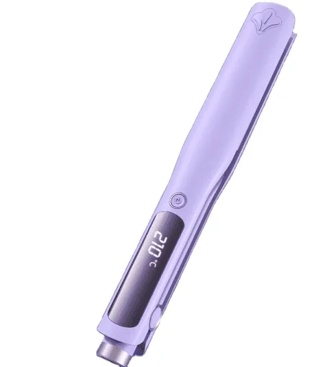 Cheap Factory Price Hair Straightener Curler 2 in 1 Straight Curl Portable Beach Waver Negative Ion Curling Iron