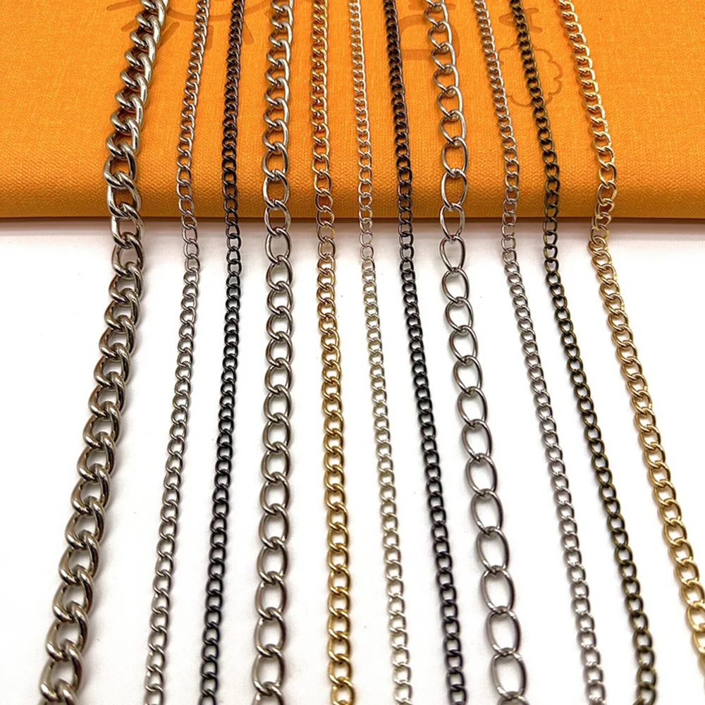 Wholesale Metal Bag Chains For Bags Accessories Purse Shoulder Strap Iron Handbag Chain