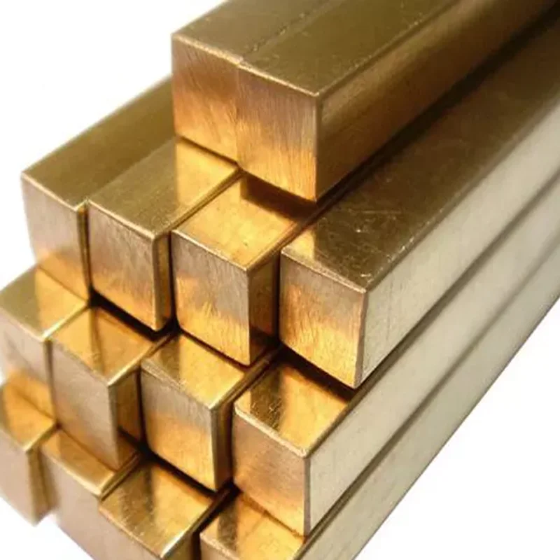 Best price Copper Brass square Rod Solid  for heavy machine