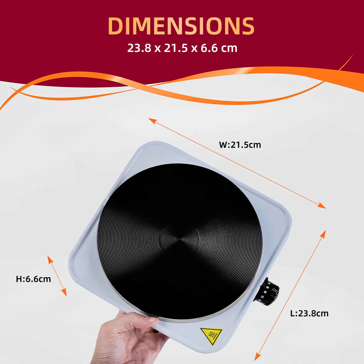 Portable small hotplate household Single cooking of 185mm electric hot plates stoves for home