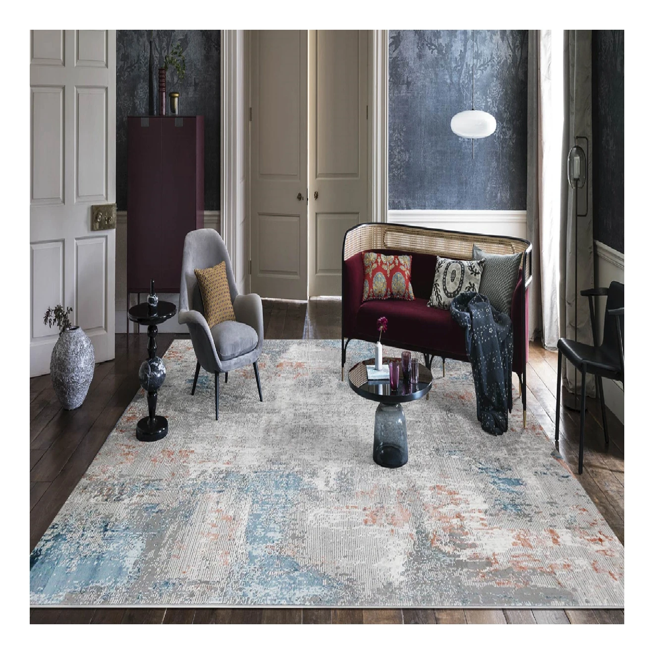 European style jacquard floor carpet modern carpet living room carpet living room rugs