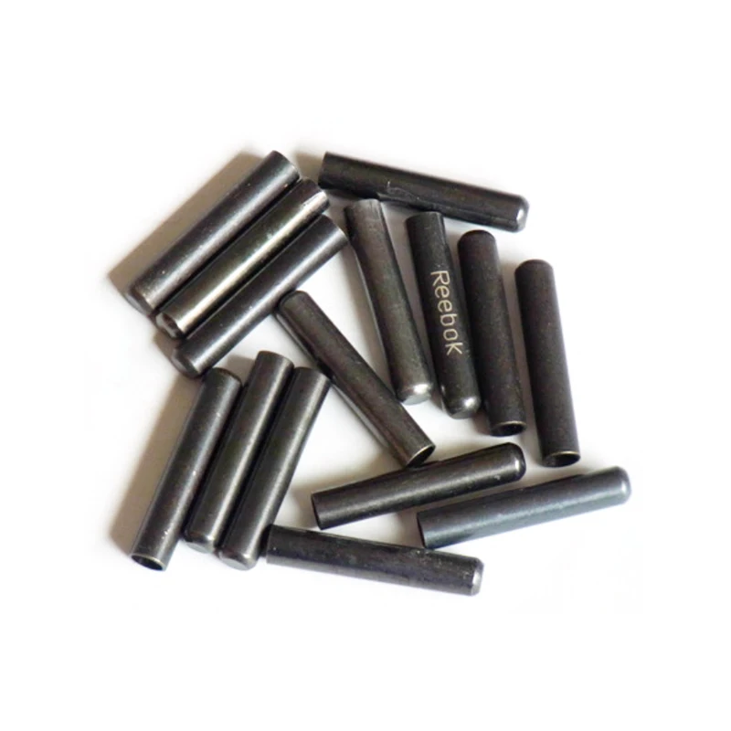 Morecredit Best Selling  Bullets Shape Shoelace Aglets Factory, Wholesale Round Metal End Tips For Rope String Laces