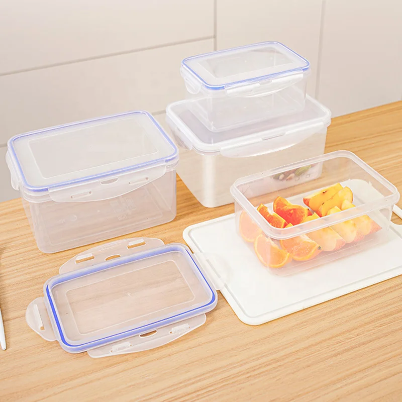 Kitchen Transparent Airtight Storage Food Storage Box Refrigerator Food Preservation Box