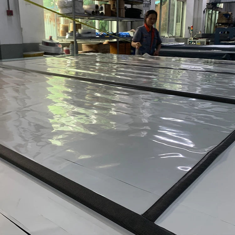 Новый дизайн, ПВХ римские шнуры Monsoon, пляжные ПВХ жалюзи, прозрачные наружные пластиковые рождественские прозрачные шторы из Гуанчжоу