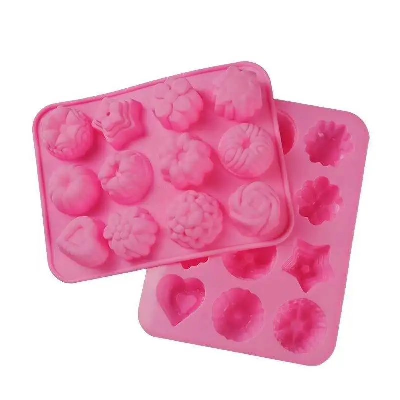 Used for making candle soap cake Mold silicone candle mold