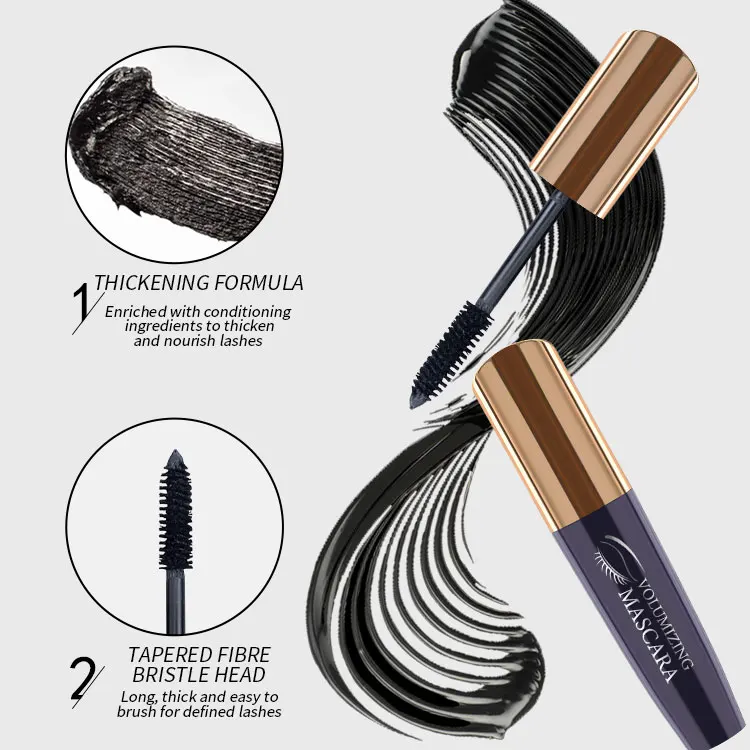 Private Label Custom Your Own Brand of Waterproof Lengthening and Thickening Mascara