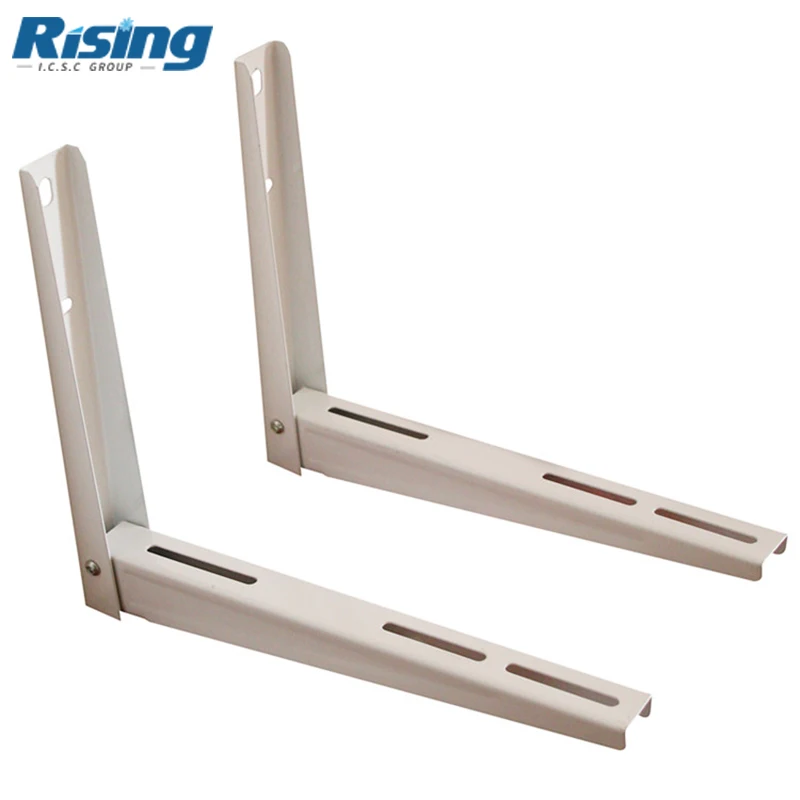 Roof split air conditioner folding mounting wall bracket hanger for air conditioner outdoor unit