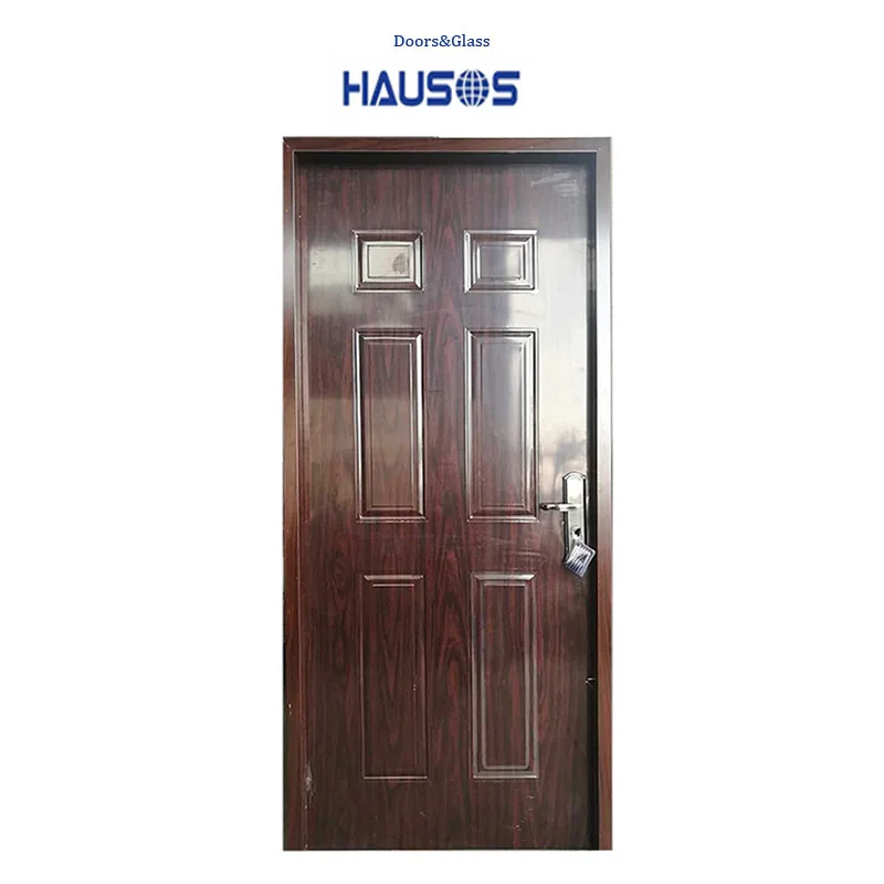 Дверь главного входа из нержавеющей стали