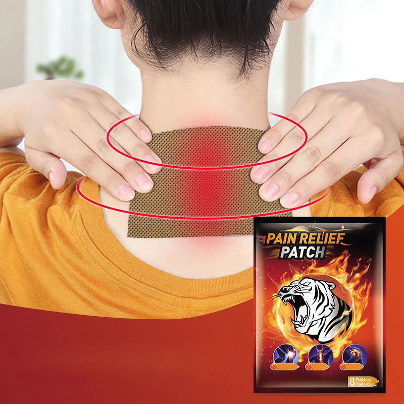 hot sale tiger hot pain relief balm patch muscle knee joint ache pain relief patch oem odm