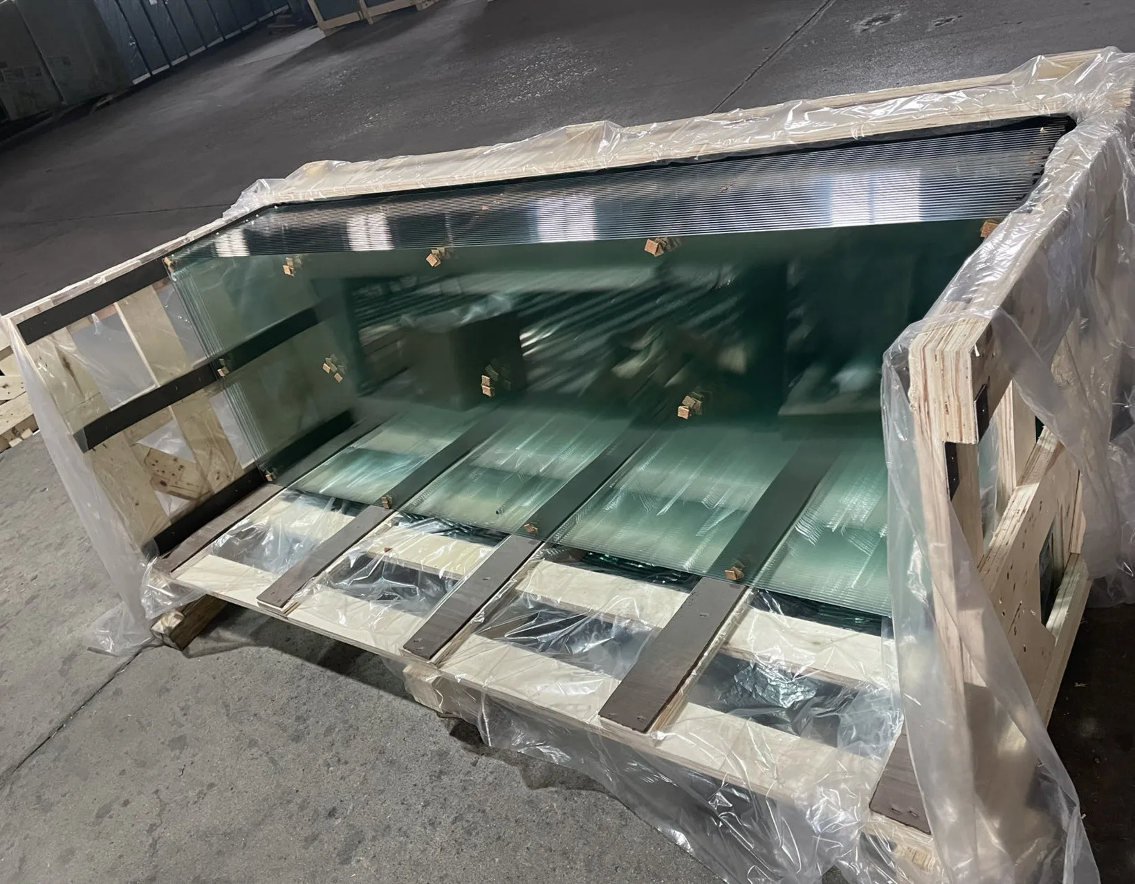 The New Clear Float Laminated Glass Panels For Door Cost Per Square Foot Gradient Milky White Laminated Glass