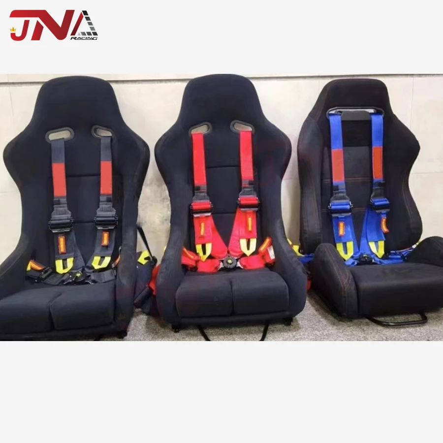 SFI Сертифицированный JDM 3-дюймовый 4-точечный быстросъемный гоночный ремень безопасности автомобильный ремень безопасности