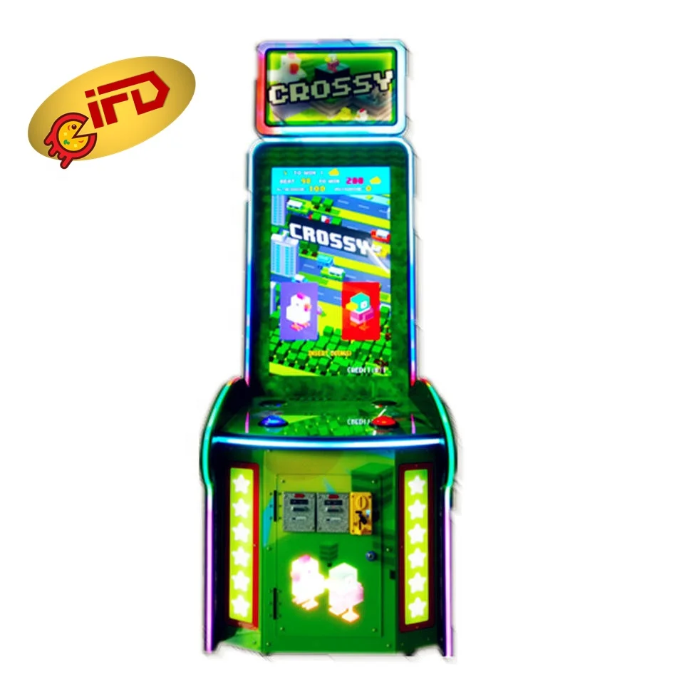 2022  crossy road arcade video games machines for kids popular lottery tickets for prize  for sale