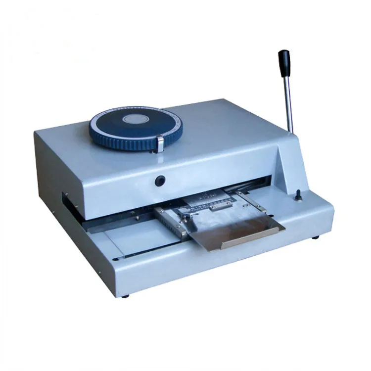
HD-41D manual name plate embossing machine 