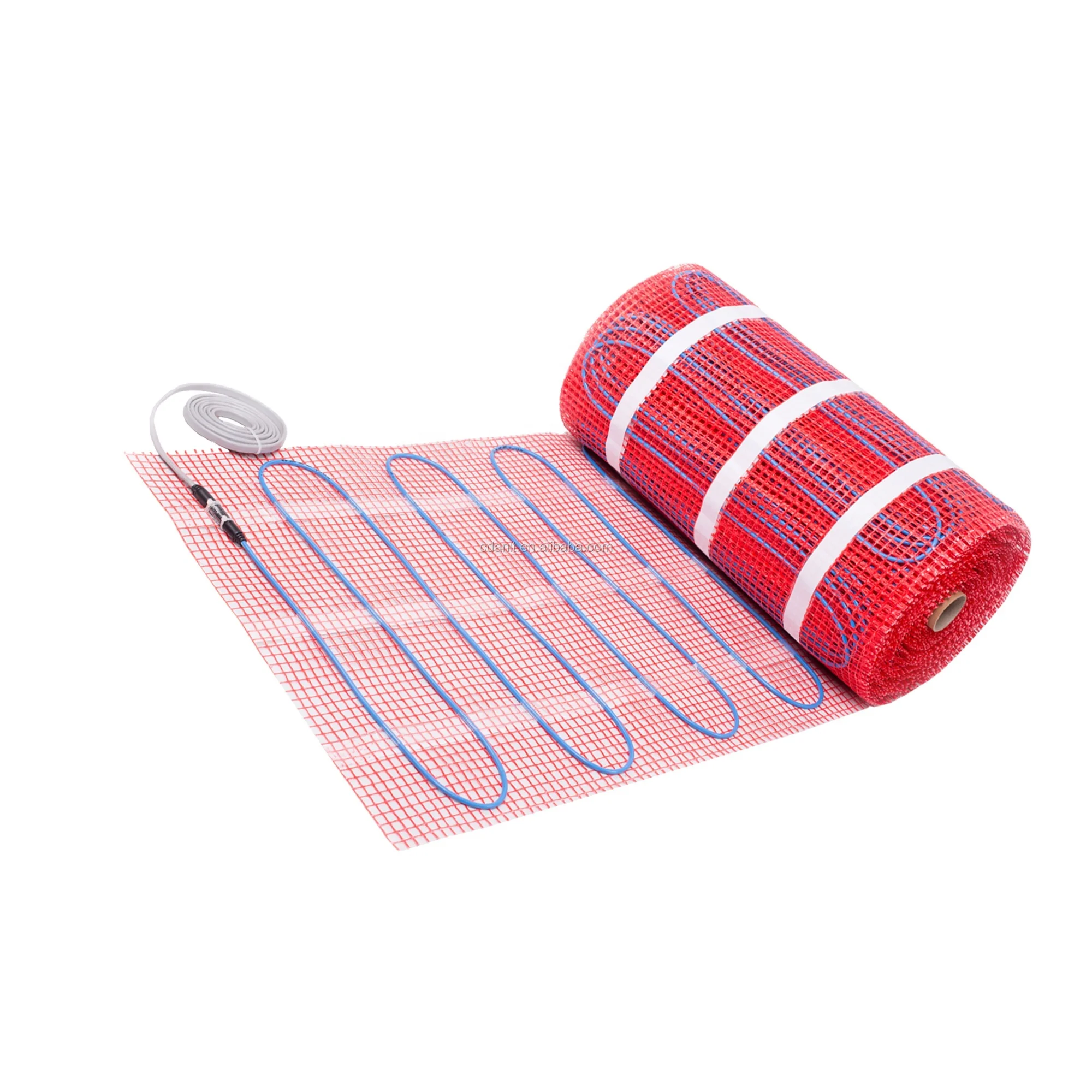 Smart Home Underfloor Heating Cable Mat Heated Floor System Electric Heating Under Tiles
