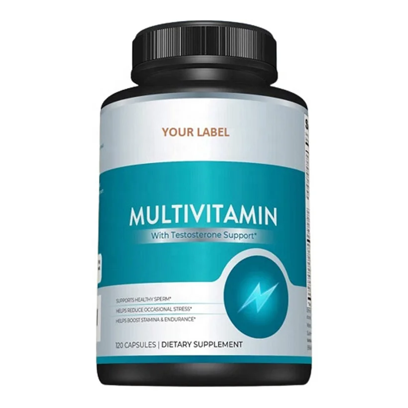 Customized Centrum Silver Multivitamins Tablets Supplement for Men OEM GMP Factory