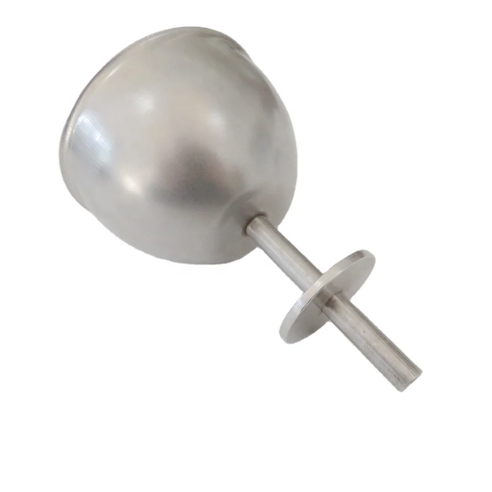 OEM custom fabric deep drawing spinning stainless steel aluminum reflector cup lamp parts metal pendant LED light shade