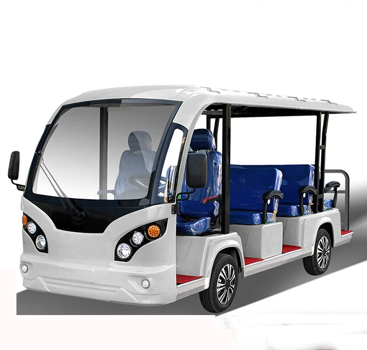 11 Seats Adult Luxury Electric Classic Vintage Sightseeing Car Vehicle For Sale