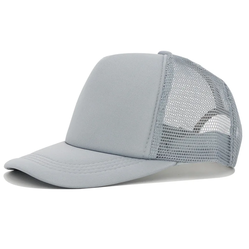 Hot Sale Summer Sports Cap Trucker Cap With Custom Logo Embroidery 5 Panel Travel Sports Baseball Mesh Caps