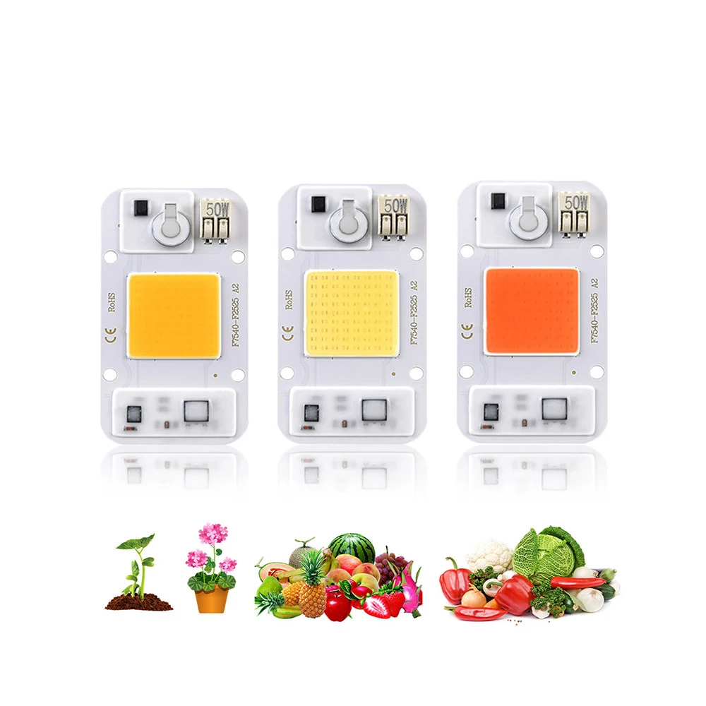 LED Lamp Chips 220V SMD Bulb 2835 Smart IC Led Chip Light Input 10W 20W 30W 50W 100W LED Chip For Outdoor FloodLight