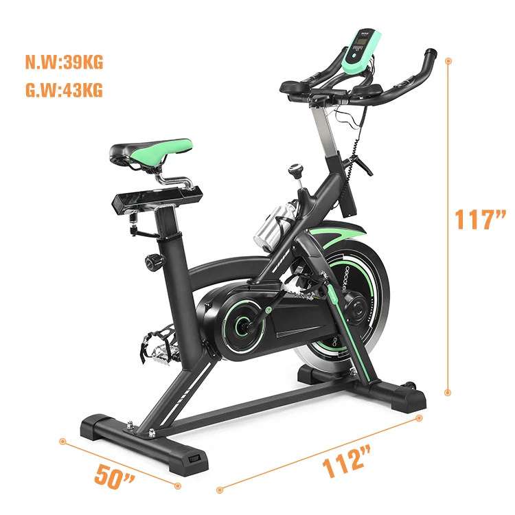 Wholesale custom professional spinning bike 18kg spinning bike flywheel spinning bike