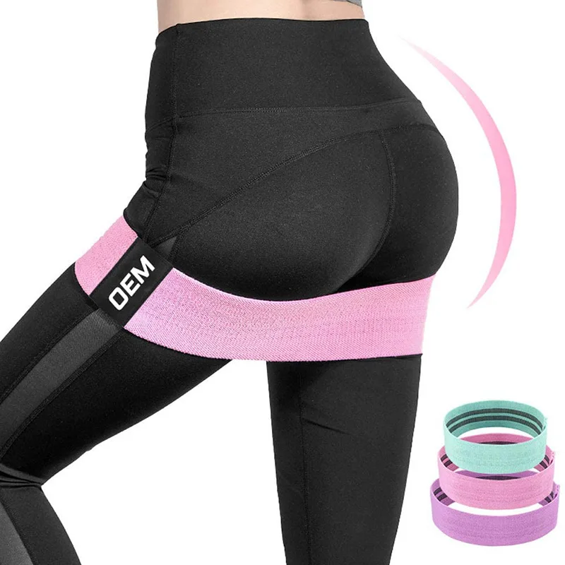 Yoga Resistance Bands Indoor Outdoor Fitness polyester band Pilates Sport Training Workout Elastic Bands Gym Equipment