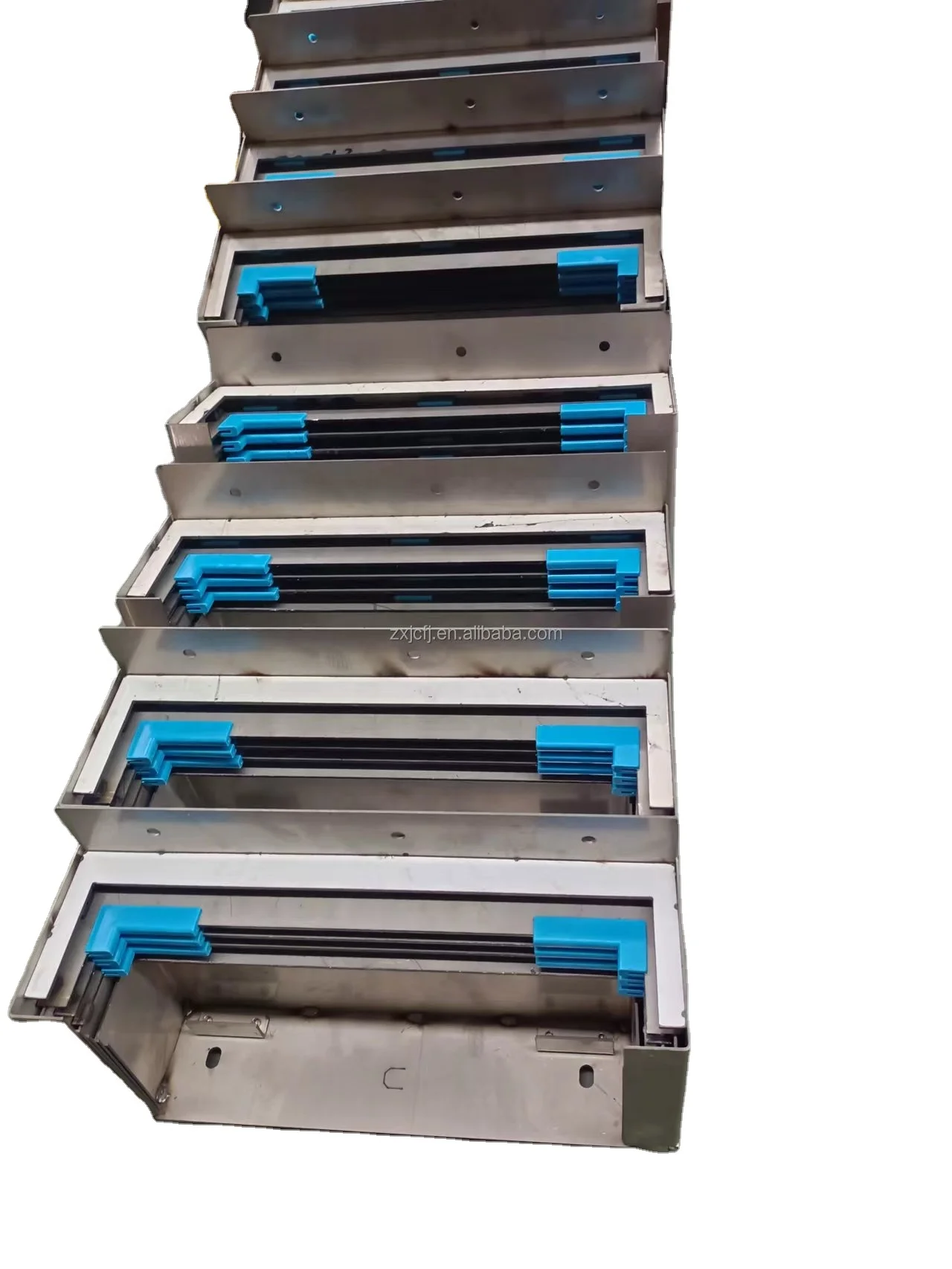 Machine Tool Guide way steel guard way linear rail telescopic way protective accordion bellows cover