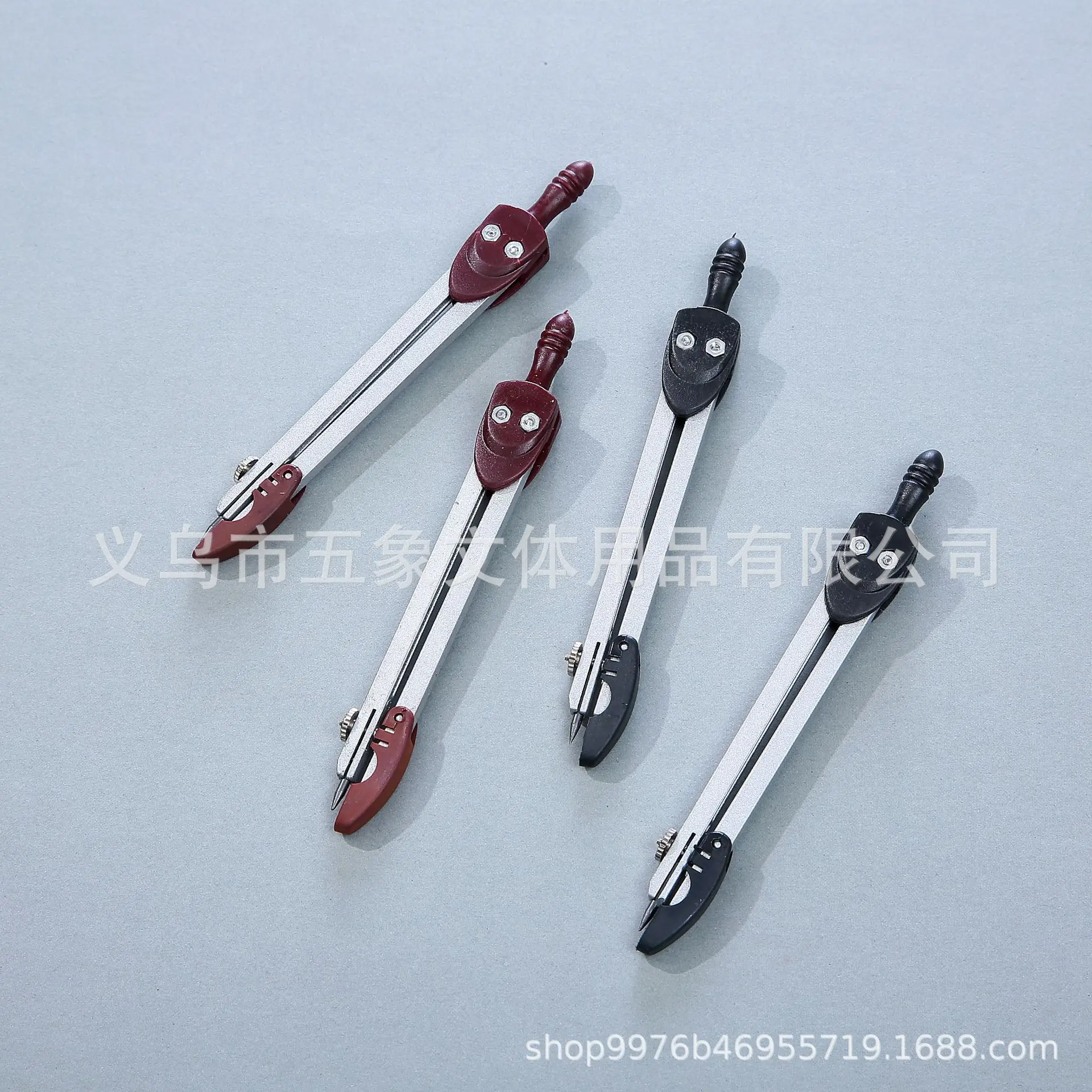 High Quality Metal Drawing Instrument School Student Compass Drawing Design Standard Compass Set