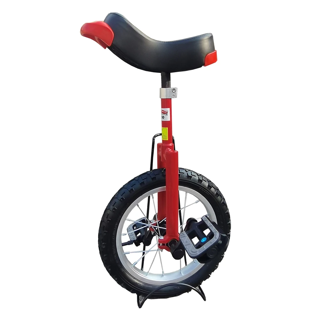 Aluminum Alloy One Wheel Unicycle bicycle for sale High Quality 14inch Popular unicycle exercise bike