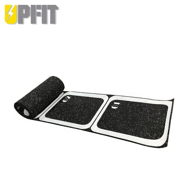 Eco-Friendly Roll-Out Rubber Agility Ladder ,Training Ladder Mat For Training Equipment