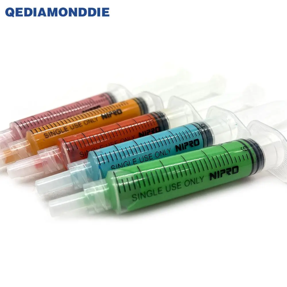 High Quality Micron Diamond Polishing Polish Paste Lapping Compound Syringe Diamond Compound Paste Grinding Paste Abrasive