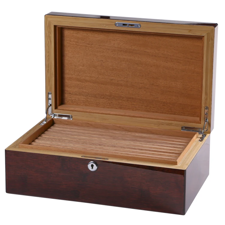 Хит продаж, Рождественская Подарочная коробка, краска грецкого ореха, испанская кедра, деревянная кубинская сигарета, Высококачественная коробка для хьюмидора