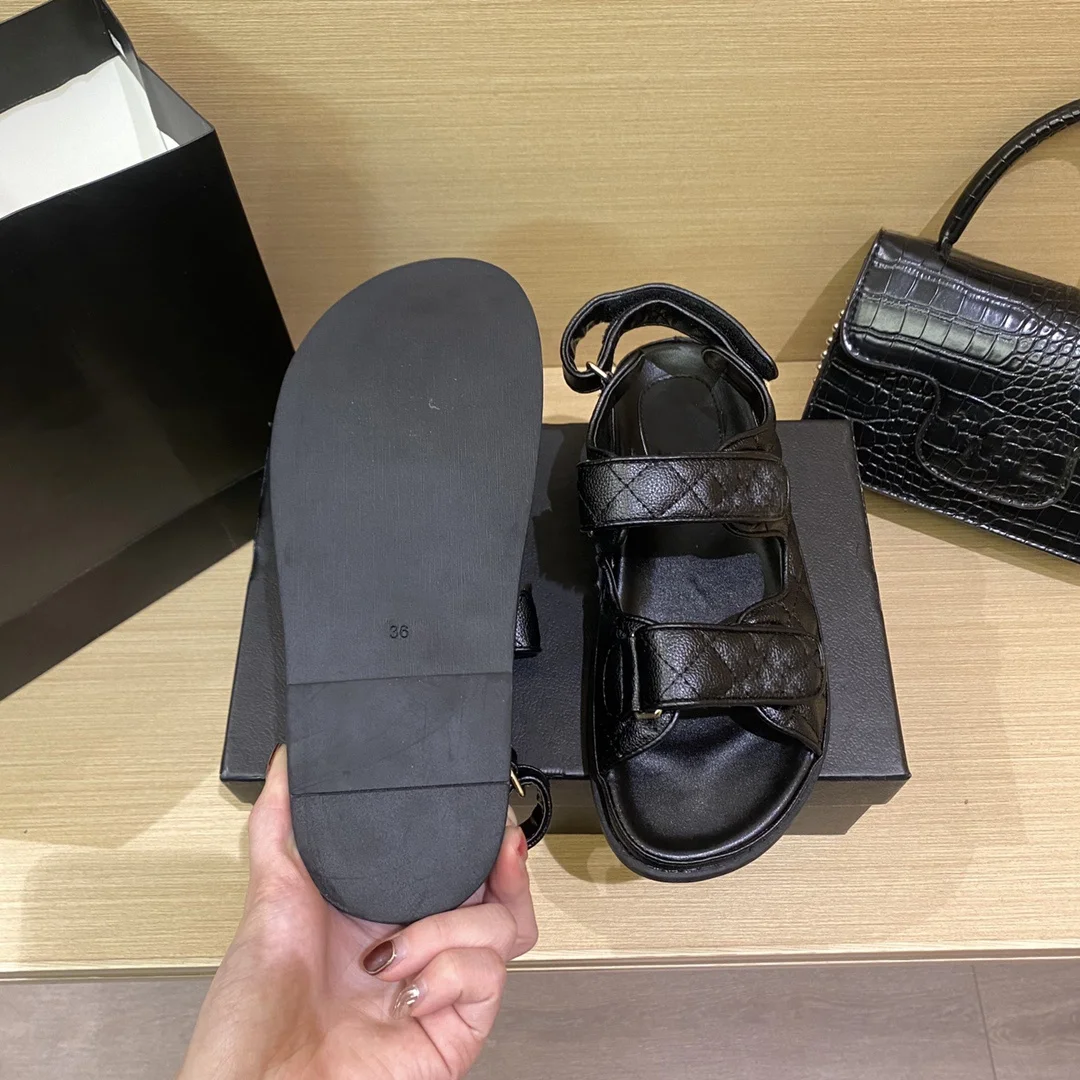 2022 summer spring new luxury high/flat heel shoes sandals for women and ladies designer sandals women famous brands