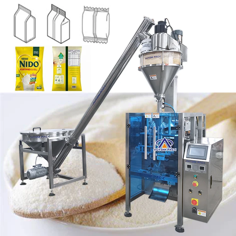 Professional designed small manufacturing starch powder/omo washing powder packing machine