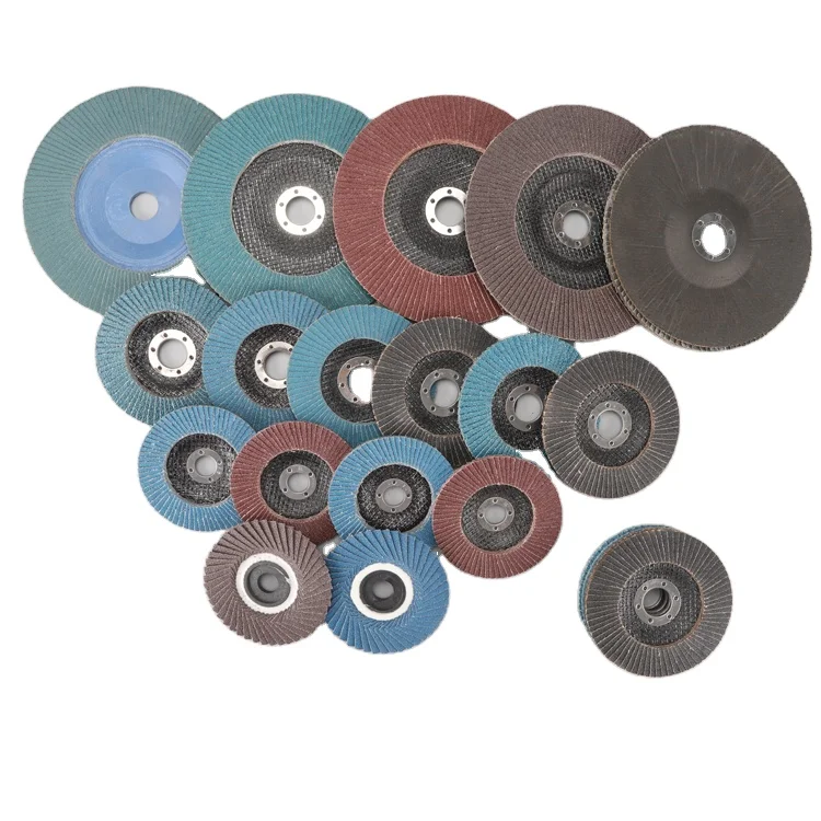 Abrasive Tools T27/T29 Sanding Flexible Flap Disc / Wheel Reinforced Fiberglass from Roughing to Finishing Phenolic Resin Accept