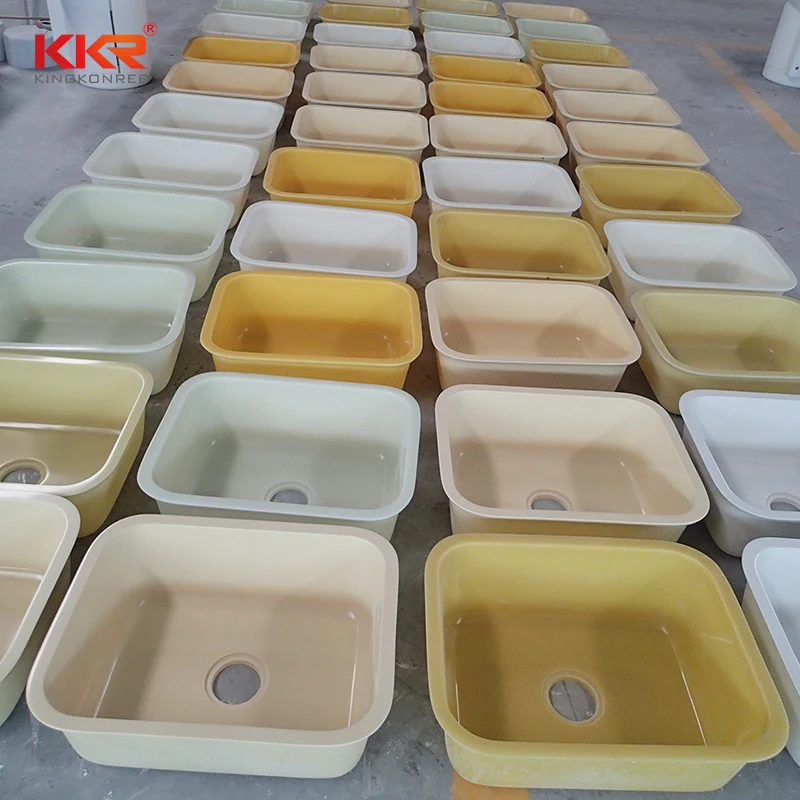 
Supplier Custom Modern Granite Quartz Stone Kitchen Sink with Countertops 