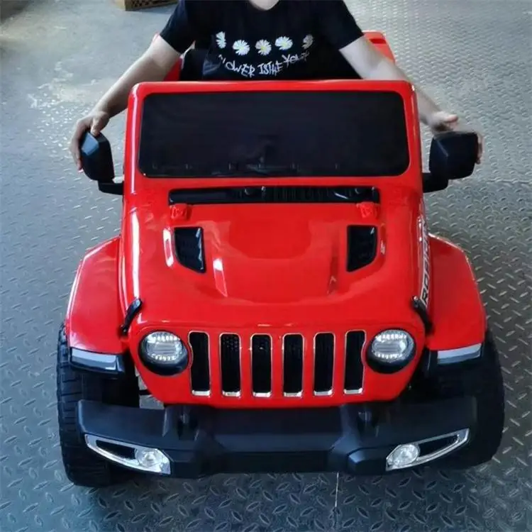 Newest 12v big battery remote control kids electric car with two seat