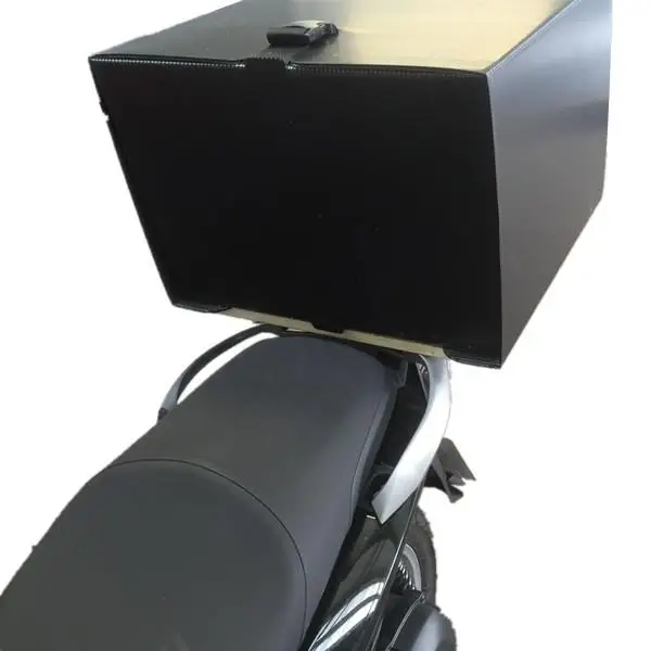 With free sample Motorcycle PP Boxes Correx Corrugated Plastic Food Pizza Delivery