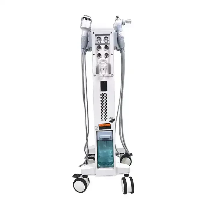 Vertical hydro facials machine hydra microdermabrasion machine for beauty salon 6 in 1 Hydrodermabrasion Facial Machine