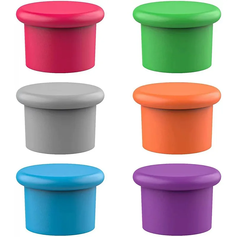 Wholesale Reusable Silicone Sparkling Wine Bottle Cap Replacement Wine bottle stopper Cup