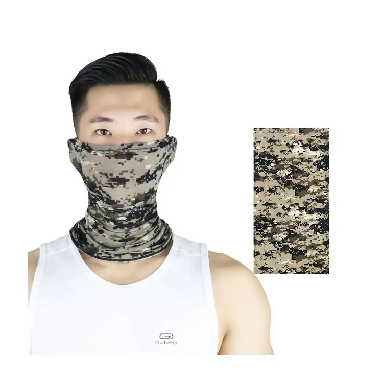 
High quality cheap custom multiple colors windproof seamless bandana cycling head band bandana for men 