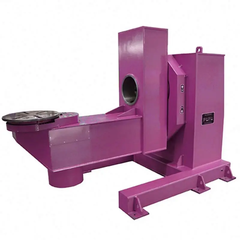 L-Type Positioner Welding Rotary L Type 2 Axis Flip Ring Type Welding Positioner
