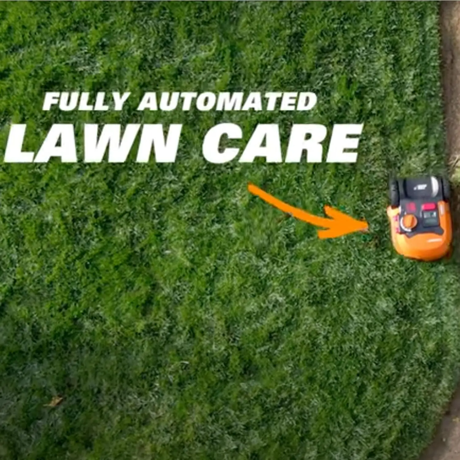 20V WR147 Robotic Lawn Mower 1/4 Acre WIFI Bluetooth connection for Yard Garden Lawnmower