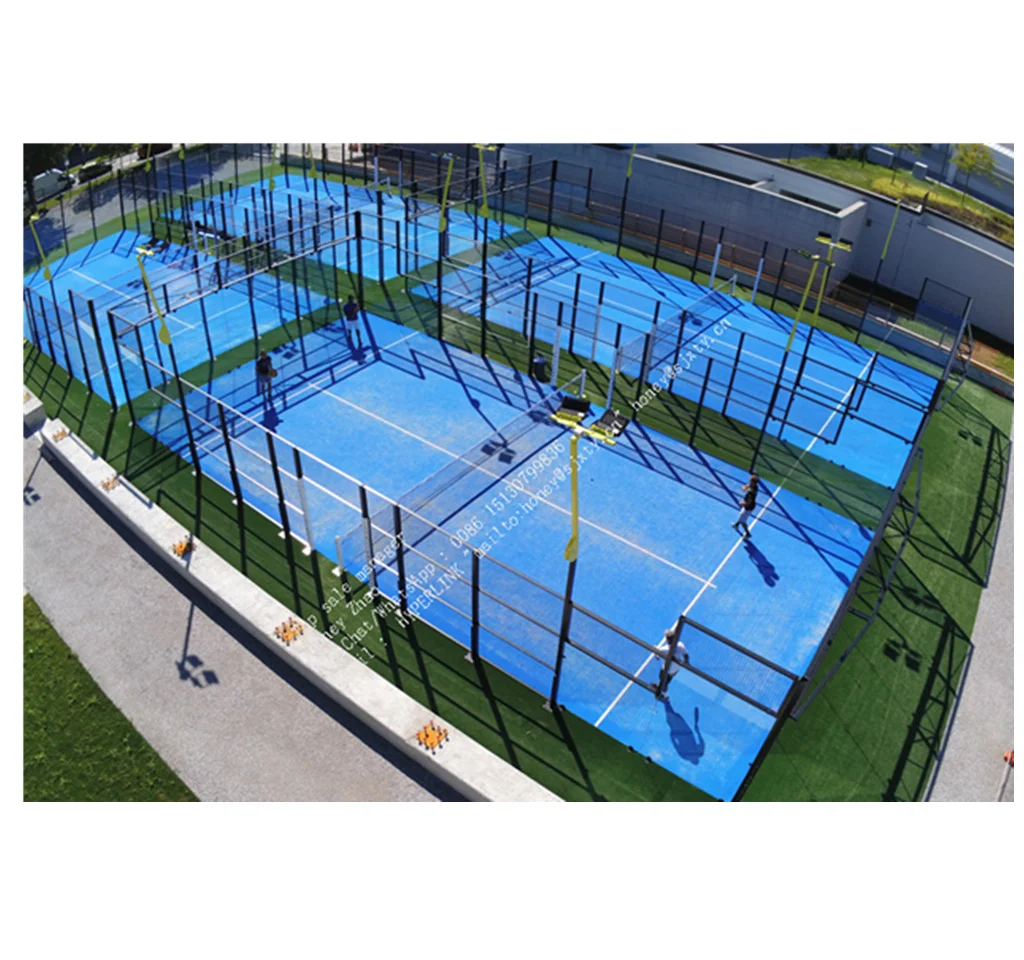 PADEL WORKER 10 лет гарантии одобренный WPT производитель 2024 новый дизайн Лидер продаж панорамный Теннисный корт с TUV