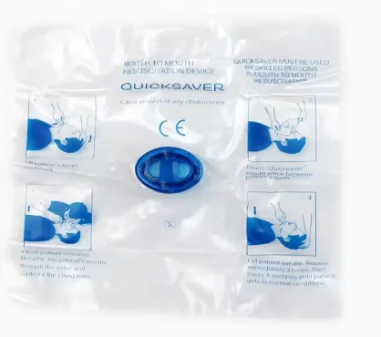 MDR CE certificate cpr mask valves first aid bag face shields aed prep kit cpr mask personalized cpr keychain mask