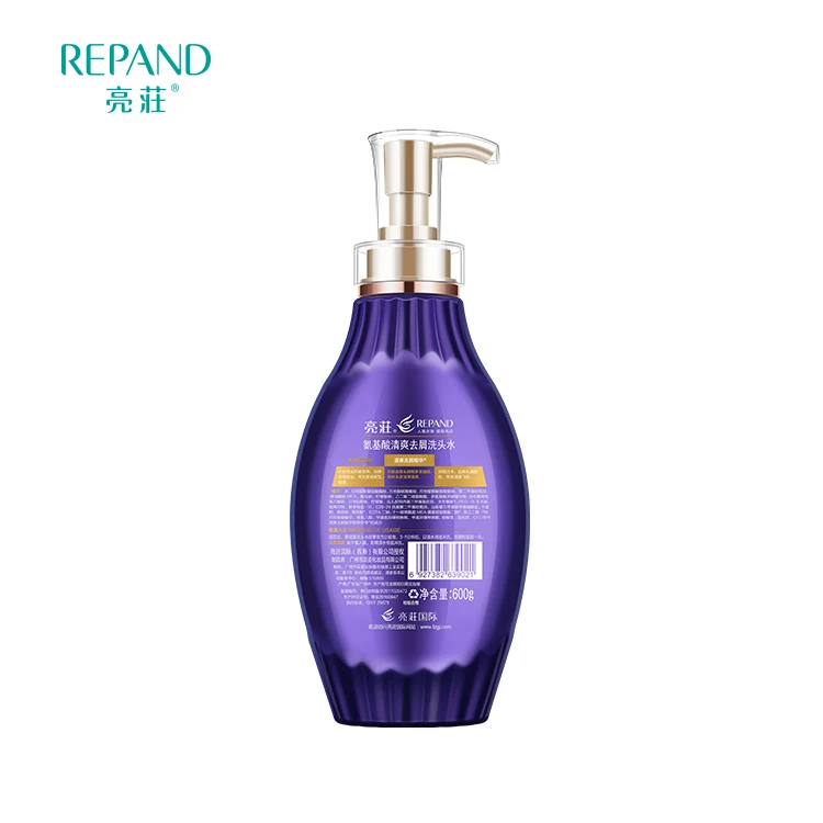 Wholesale custom best brand european style human hair shea butter amino acid shampoo