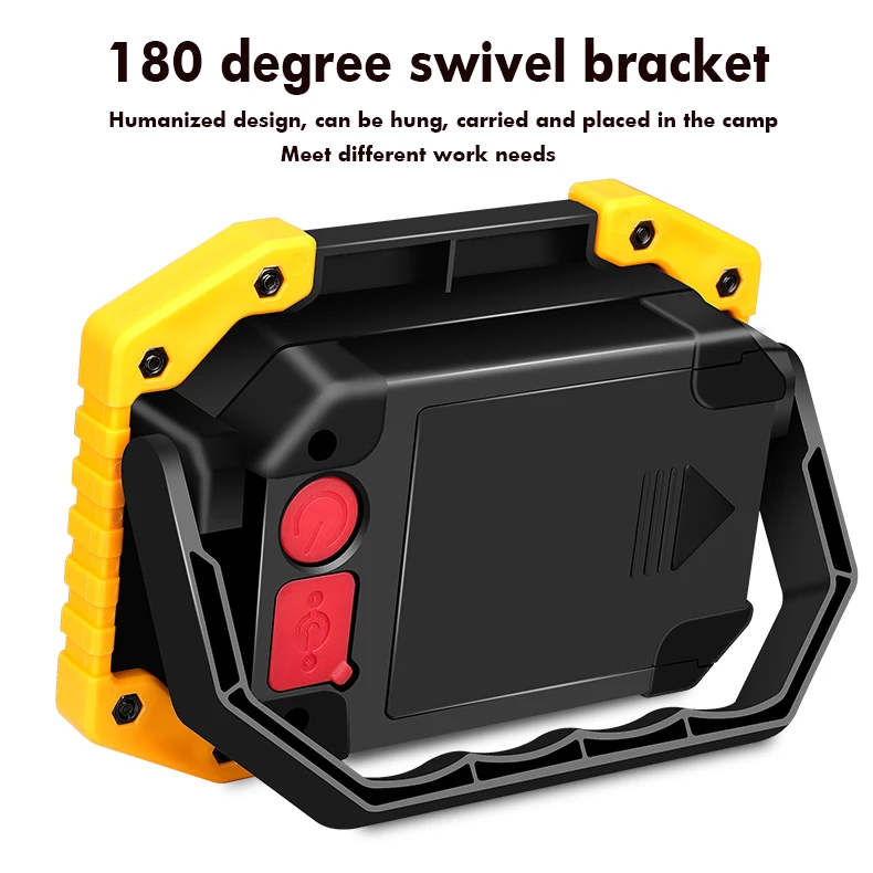 Factory hot sale rechargeable floodlight led 20w rechargeable flood light rechargeable led flood light Original and New