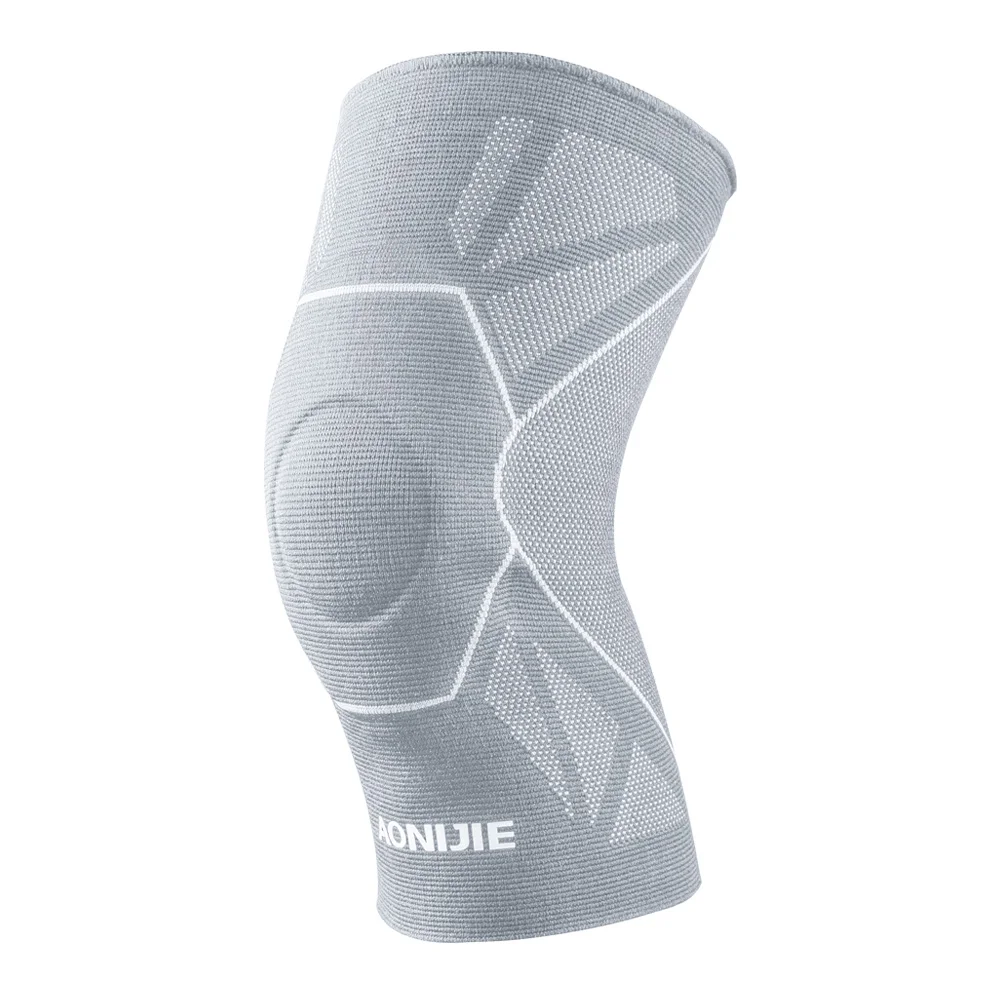 Wholesale Custom New AONIJIE Knee Patella Bandage Knee Bandage E4108 Men Women Knee Pads Sports Running Protective Gear for Men
