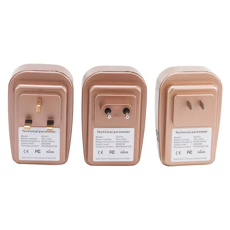 Latest 28KW Electricity Saving Box 90V-240V Electric Energy Power Saver Power Factor Saver Device up to 30% Smart EU/UK/US Plug